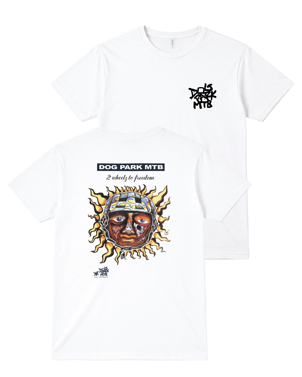 2 WHEELZ TO FREEDOM SS TEE – DOG PARK MTB